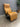 73986 Vintage Tan Leather Swivel Recliner Chair
