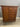29079 Vintage Wood Dresser with Drawers and Cabinet