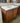 92832 Wood Finish Bathroom Vanity with White Sink