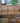 68074 Three-Seater Brown Fabric Sofa
