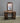 54565 Vintage Wooden Vanity with Mirror