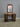 54565 Vintage Wooden Vanity with Mirror