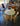 84518 Round Wooden Dining Table with Four Chairs