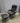 33071 Black Faux Leather Recliner Chair with Ottoman