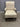 50620 Vintage Cream Armchair with Wooden Legs