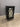 47931 Black Mirrored Accent Cabinet with Lattice Design