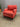 28005 Red Upholstered Armchair