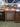 97104 Modern Wood Cabinet with Frosted Glass Panel