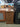 05502 Vintage Wood Nightstand with Two Drawers