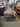 27757 Vintage Wooden Side Table with Shelf