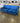 54870 Mid-Century Modern Blue Velvet Sofa
