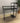 89353 Modern Black Metal Computer Desk with Shelves