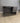 07777 Modern Gray Office Desk with Drawers