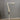 03509 Adjustable White Floor Lamp with Circular Shade