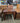 19568 Wooden Side Table with Drawer