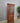 31189 Vintage Cherry Wood Glass Door Cabinet