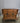 74826 Vintage Wooden Cabinet with Ornate Metal Handles