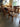 97852 Wooden Dining Table Set with Cushioned Chairs