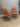 36794 Mid-Century Modern Wooden Slat Chairs