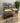 83002 Set of Four Metal Bar Stools with Cushioned Seats