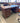 76577 Vintage Brown Metal Office Desk