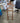 57988 Classic Wooden Valet Stand with Wheels