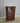 39388 Antique Cherry Wood Display Cabinet