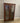 47842 Vintage Glass Door Tall Cabinet