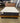 44016 Wooden Platform Bed with Mattress