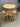 77279 Natural Wood Drop Leaf Table Set with Stools