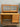 05163 Vintage Wooden Desk with Hutch and Storage Drawers