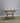 53465 Rustic Wooden and Metal Table