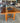 37733 Square Wooden Dining Table with Granite Insert
