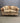 12160 Vintage Palm Print Loveseat Sofa
