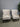 15697 Pair of Beige Upholstered Armchairs