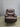 55096 Vintage Recliner Chair with Brown Leather Finish