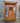 25096 Rustic Wooden China Cabinet with Wine Rack