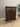 16088 Classic Dark Wood Dresser with Brass Knobs