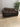 35611 Brown Corduroy and Faux Leather Sofa