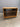 95547 Vintage Wood and Glass Cabinet