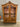55915 Vintage Ornate Wooden Display Cabinet