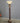 54807 Vintage Ornate Floor Lamp with Marble-Style Shade