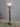 54807 Vintage Ornate Floor Lamp with Marble-Style Shade