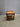 38270 Vintage Wooden End Table with Shelf