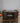 88644 Antique Wooden Office Desk with Leather Top