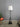 01945 Modern Black Floor Lamp with White Shade