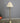 35667 Vintage Brass Floor Lamp with Beige Shade