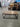 19152 Industrial Style Wood and Metal Coffee Table