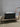27434 Black Wooden TV Stand with Glass Doors