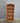 93363 Oak Wood Bookshelf with Stepped Design